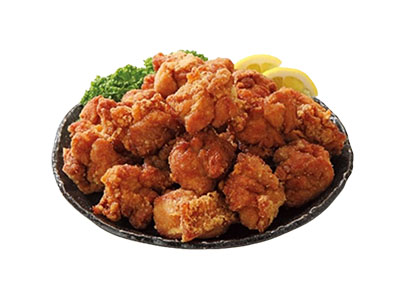 生醤油仕立て！<br />
醤油香る鶏旨唐揚げ